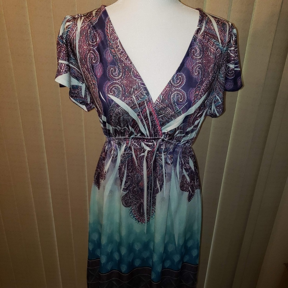 Kiara Wrap Dress Med